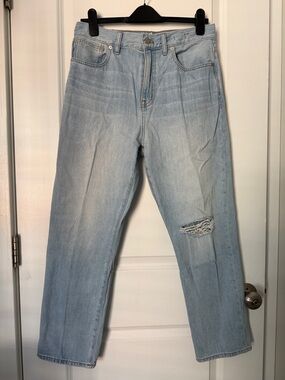 Madewell 90’s Straight Crop Denim